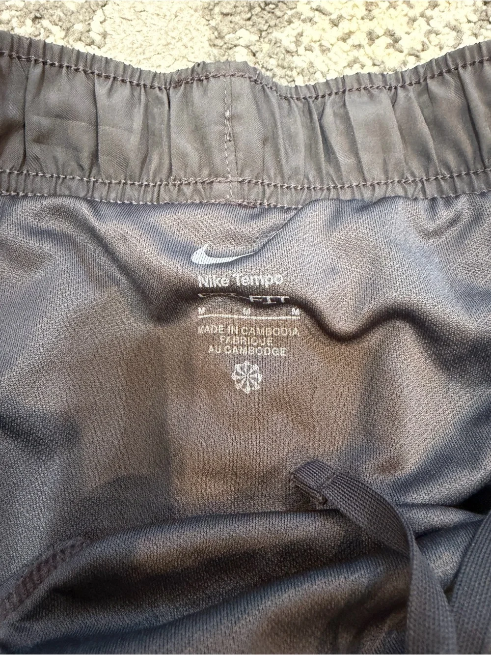 Nike Women’s Gray Dri-FIT Running Shorts